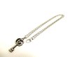 Photo11: GUCCI Double G Sterling Silver 925 Key Necklace #9958