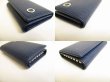 Photo7: BVLGARI Navy Blue Leather BVLGARIBVLGARI 6 Pics Key Cases #9960