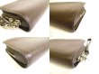 Photo7: LOUIS VUITTON Taiga Dark Brown Leather Clutch Bag Document Case Baikal #9963