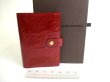 Photo1: LOUIS VUITTON Vernis Wine Red Patent Leather Document Holders Small Ring Agenda Cover #9972