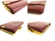 Photo7: Cartier Must de Cartier Bordeaux Leather Trifold Wallet #9980