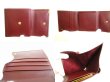 Photo8: Cartier Must de Cartier Bordeaux Leather Trifold Wallet #9980