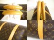 Photo7: LOUIS VUITTON Monogram Leather Brown Boston Bag Keepall 60 Bandouliere #9991