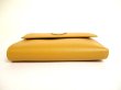 Photo5: PRADA Mustard Yellow Saffiano Leather Bifold Wallet Purse #9994