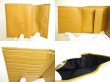 Photo8: PRADA Mustard Yellow Saffiano Leather Bifold Wallet Purse #9994