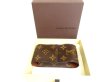 Photo12: LOUIS VUITTON Monogram Leather Brown Cigarette Cases #a007