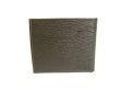 Photo2: Salvatore Ferragamo Dark brown and Navy blue Leather Bifold Wallet #a009