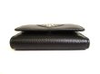 Photo5: PRADA Black VIT Daino Leather Trifold Wallet Compact Wallet #a012