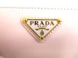 Photo10: PRADA Saffiano Light Pink Leather Bifold Wallet Compact Wallet #a014