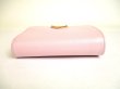 Photo5: PRADA Saffiano Light Pink Leather Bifold Wallet Compact Wallet #a014