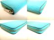 Photo7: LOUIS VUITTON Epi Turquoise blue Leather Round Zip Zippy Wallet Purse #a027