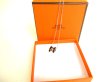 Photo12: HERMES Black Pop Ash H Palladium Plated Necklace Choker Pendant #a041