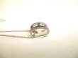 Photo5: HERMES Black Pop Ash H Palladium Plated Necklace Choker Pendant #a041