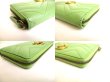 Photo7: GUCCI Marmont GG Lime Green Leather Round Zip Long Wallet #a042