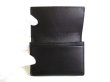 Photo8: BOTTEGA VENETA Intrecciato Black Leather Business Card Holder #a063