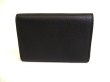 Photo2: Saint Laurent Paris YSL Black Leather Trifold Wallet Compact Wallet #a072