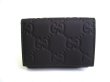 Photo2: GUCCI GG Rubber Effect Trifold Wallet Compact Wallet #a077