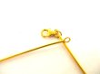 Photo8: HERMES White Pop Ash H Gold Plated Necklace Choker Pendant #a099