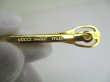 Photo10: GUCCI Vintage Gold Plated Necktie Pin Necktie Clip #a102