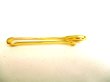 Photo6: GUCCI Vintage Gold Plated Necktie Pin Necktie Clip #a102