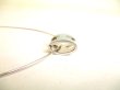 Photo4: HERMES Light Blue Pop Ash H Palladium Plated Necklace Choker Pendant #a112