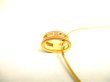 Photo3: HERMES Orange Pop Ash H Gold Plated Necklace Choker Pendant #a121