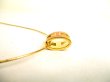 Photo4: HERMES Orange Pop Ash H Gold Plated Necklace Choker Pendant #a121