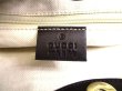 Photo10: GUCCI GG Canvas Dark Brown Leather Hand Bag Tote Bag Purse #a125