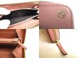 Photo9: GUCCI Interlocking G Gold H/W Dusty Pink Leather Round Zip Wallet #a131