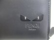 Photo10: FENDI Bugs Eyes Black Leather Round Zip Long Wallet #a135