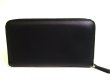 Photo2: FENDI Bugs Eyes Black Leather Round Zip Long Wallet #a135