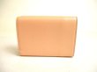Photo2: FENDI ROMA Light Pink Leather Trifold Wallet Compact Wallet #a138