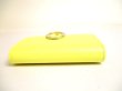 Photo6: BVLGARI Light Yellow and Orange Leather Logo Clip 6 Pics Key Cases #a144