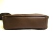 Photo5: LOUIS VUITTON Taiga Dark Brown Leather Crossbody Bag Loman PM #a149