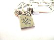 Photo10: LOUIS VUITTON Silver Color Metal Wallet Chain Chaine Anneau Cle #a161