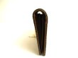 Photo4: CHANEL CC Logo Bronze Leather Bifold Long Wallet Purse #a169