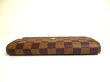 Photo6: LOUIS VUITTON Damier Brown Leather Trifold Long Wallet International #a183