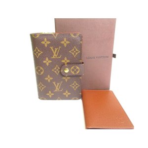 Photo: LOUIS VUITTON Monogram Leather Bifold Wallet Porte Papiers Zippe #203