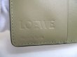 Photo10: LOEWE Puzzle Compact Zip Wallet in Green Classic Calfskin Bifold Wallett #a207