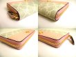 Photo7: GUCCI Double G Beige Coating Canvas Light Pink Leather Round Zip Wallet #a217
