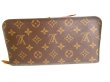 Photo2: LOUIS VUITTON Monogram Brown Leather Wallet Porte Feuille insolite Organizer #a225