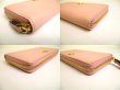 Photo7: GUCCI Marmont GG Light Pink Leather Round Zip Long Wallet #a232