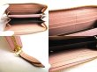 Photo8: GUCCI Marmont GG Light Pink Leather Round Zip Long Wallet #a232