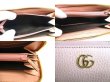 Photo9: GUCCI Marmont GG Light Pink Leather Round Zip Long Wallet #a232