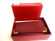 Photo12: Cartier Must de Cartier Bordeaux Leather 6 Pics Key Cases #a235