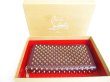 Photo12: Christian Louboutin Panettone Bordeaux Leather Spikes Round Zip Wallet #a236