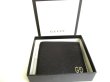 Photo12: GUCCI Metal GG Black Leather Bifold Wallet Compact Wallet #a238