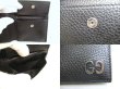 Photo9: GUCCI Metal GG Black Leather Bifold Wallet Compact Wallet #a238