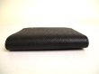 Photo6: LOUIS VUITTON Ardoise Black Taiga Leather Bifold Wallet #a240