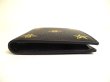 Photo5: GUCCI Animalier Bee Motif Black Leather Bifold Wallet Compact Wallet #a245